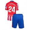 Atletico Madrid Robin Le Normand #24 Heimtrikot 2024-25 Kurzarm (+ kurze hosen)